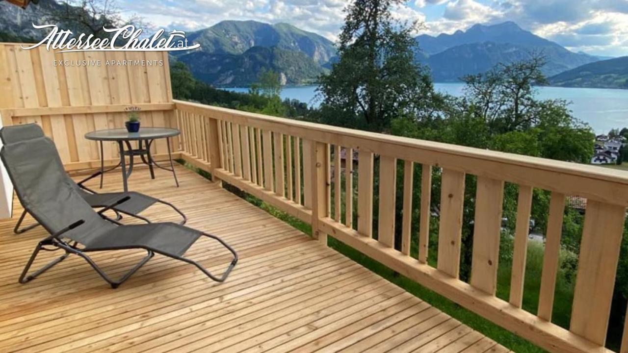 Attersee-Chalet Angermann Familie Spalt Steinbach am Attersee Exterior photo